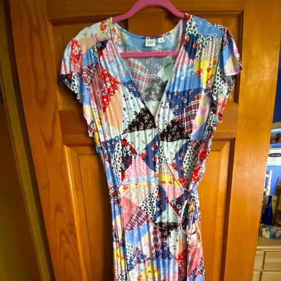 gap patchwork dress